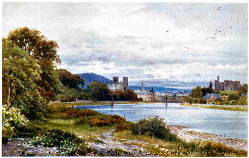 Inverness from near the Islands