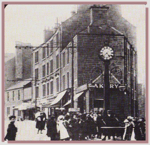 details the Hilltown Clock in an earlier era