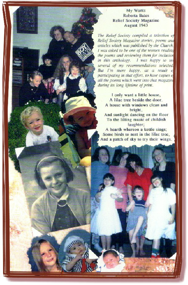 A Page of Graces - Children and Grandchildren
