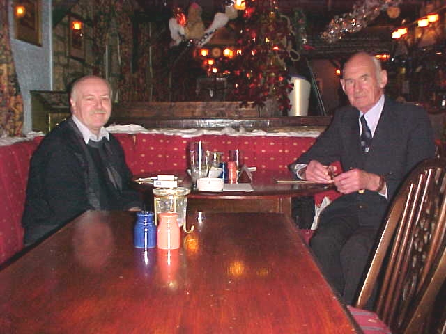 Myself and Ranald McIntyre, Christmas 2002