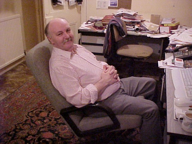 And here is me in my messy office in 2001