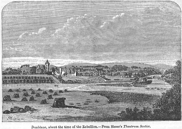 Dunblane about the time of the rebellion