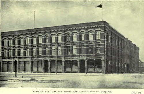 Hudson's Bay Company Warehouse and Offices in Winnipeg