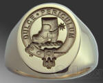 Clan MacAulay Clan Crest Ring