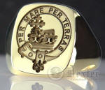 Clan MacDonald of MacDonald Clan Crest Ring