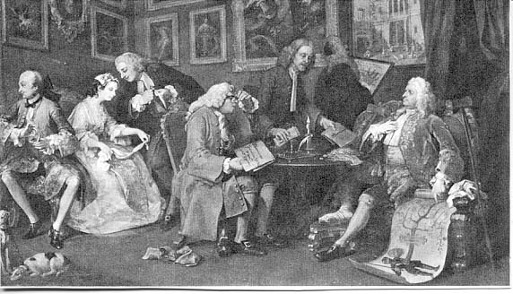 Hogarth’s "Marriage Contract" 