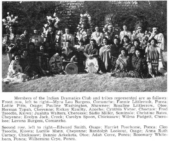 Chilocco Indian Club, 1946