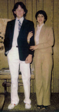 My son Mark with His Auntie