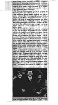 Bellzona's Newspaper Clipping