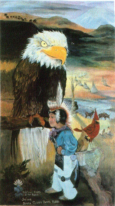 Clans of the Ponca Tribe by artist Donna C. Flood