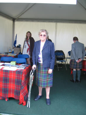 The Lady Saltoun, Chief of Clan Fraser 