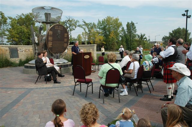 President Bob Darling presides