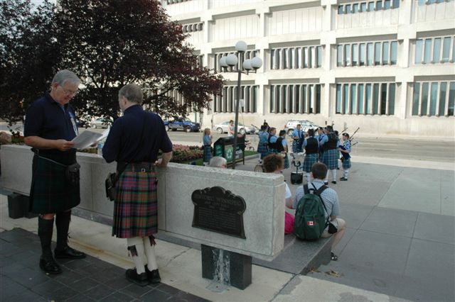 Bob & Ed with Society Band Warm-up