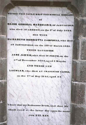 The MacQuarie Mausoleum