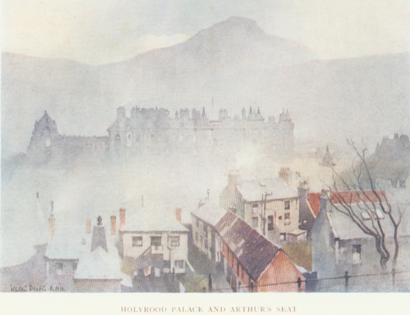 Holyrood Palace and Arthur's Seat