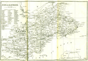 Map of the East Neuk
