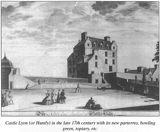 Castle Lyon (or Huntly) in the late 17th century