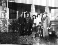 This snapshot was taken in the exact location these Osage wedding snapshots were taken, twenty-three years later.