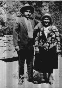 Louis Red Eagle, Metza Bertha Big Eagle Jones