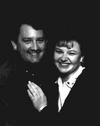 Mark Joseph Flood with fiancee Kathey Carithers