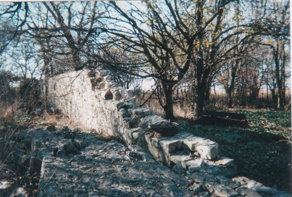 Picture of the ranch wall