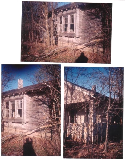 The ranch house as it stands today