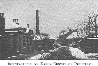 Bonnington: An early centre of industry