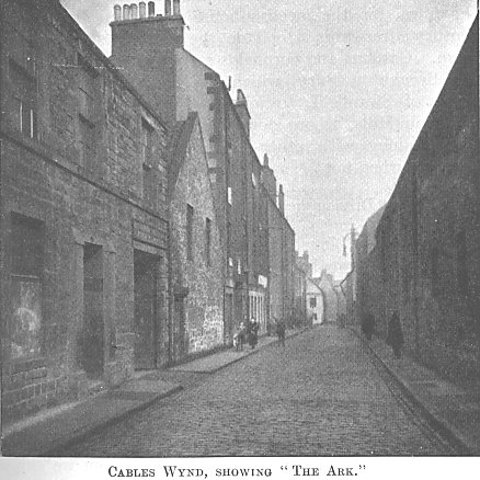Cables Wynd, showing "The Ark"