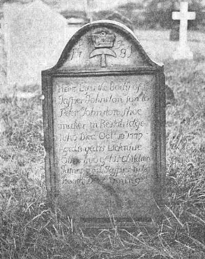 A Cordwainer's Tombstone, Restalrig Churchyard
