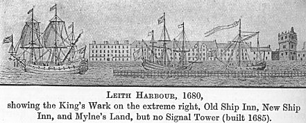 Leith Harbour, 1680