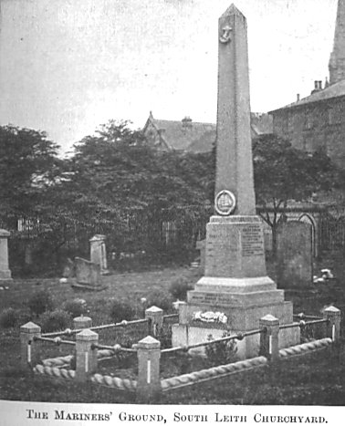 The Mariners' Ground, South Leith Churchyard.