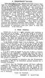 4 Page Election Leaflet from Dr Robert McIntyre - Page 3