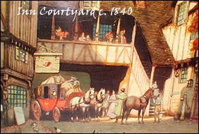 Inn Courtyard c. 1840
