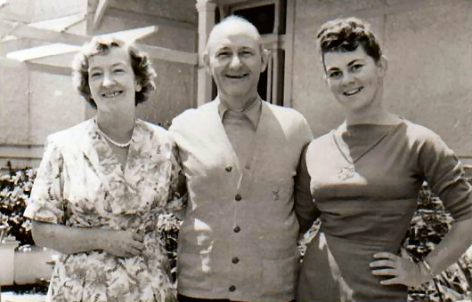 Could be Katie Mitchell  - redeemed -  & parents