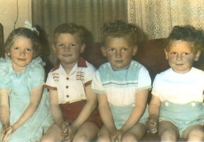 Alice May nee Buckley Slattery  grandchildren - Deanna  Jeffrey  Raymond  &  Lyndon