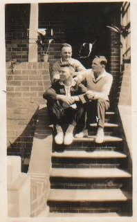 Dan McLachlan & Rixon nephews - visitors of newly weds