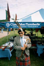 Dugald MacTavish of Dunardry, Chief of Clan MacTavish taken June 2001.