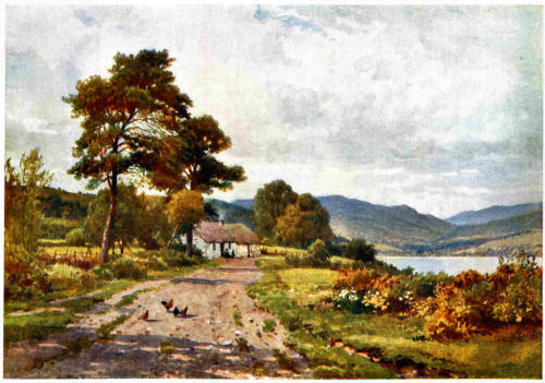 A Croft near Taynuilt, Loch Etive, Argyllshire