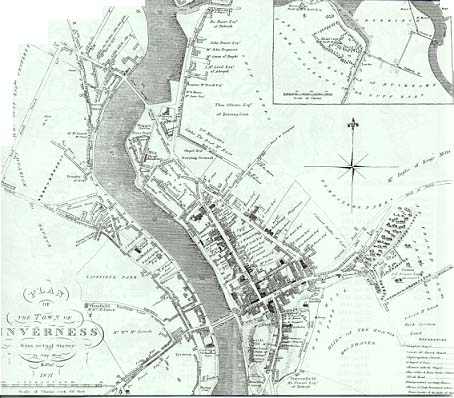 Town Plan of Inverness