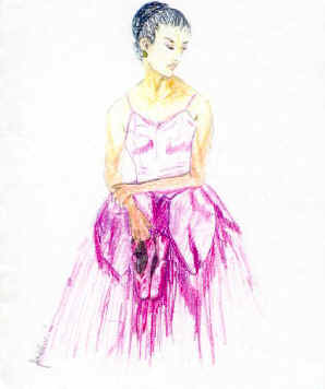 nana pink ballerina