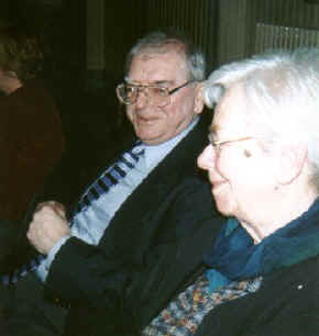 Doyen SI and SNP activist Jim Lynch and Helen Davidson