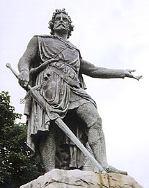 Wallace Statue in Aberdeen