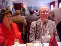 Mr and Mrs Kidd awaiting lunch                                    