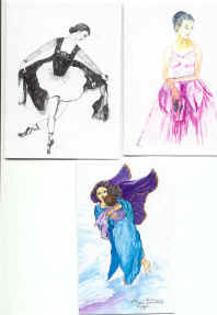 nana cards ballerinas