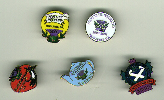 Scottish Weekend Badges