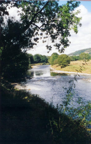 River Nith from the farm looking the other way