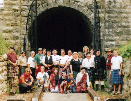 Charter Clan Members of Tunnel Hill Festival 