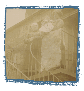 An old and faded photograph of my great, great, grandmother Jessie Hackett Beat McIntosh