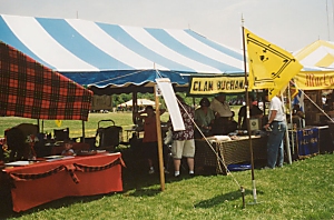 Clan Buchanan tent