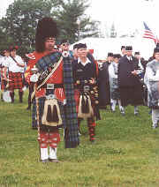 Pipe Major in Opening Ceremonies